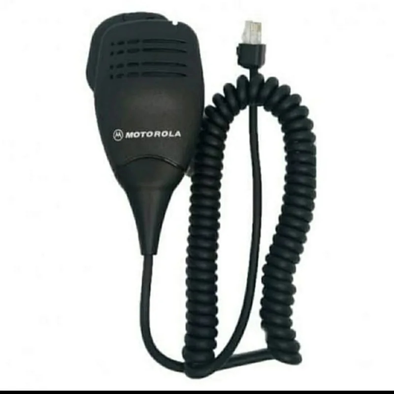 Car radio microphone with earpiece