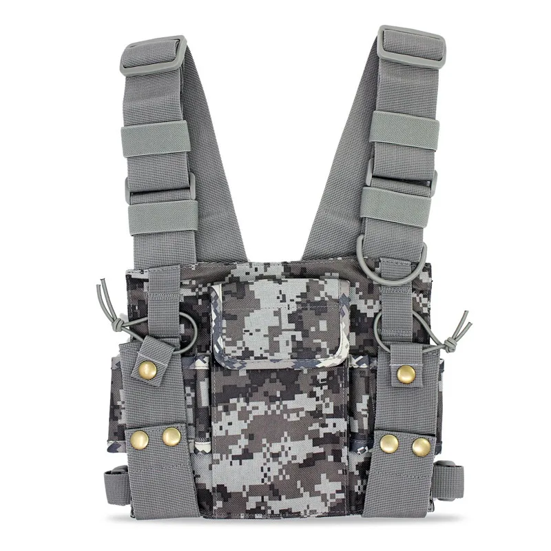 Camouflage Chest Bag for Hytera Motorola