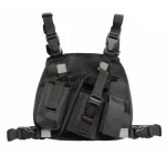 Chest Harness Bag for Walkie Talkie, Hands Free Holster