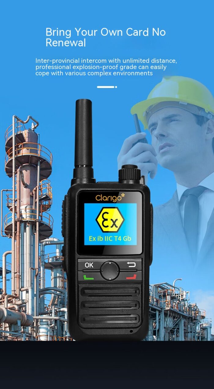 Clarigo DP-89EX walkie-talkie explosion-proof 4G national intercom