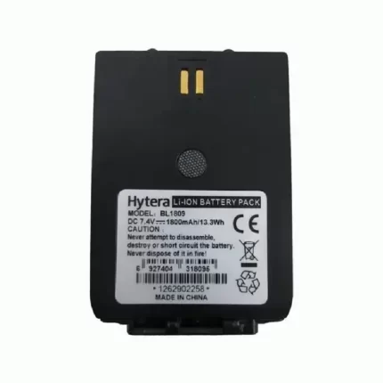 High Capacity Battery for Hytera Walkie Talkie BL1809 Battery