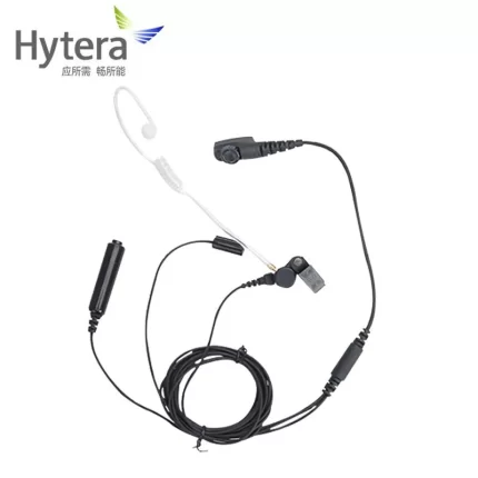 Hytera EAN18 Three Wire Transparent Tube Monitoring Earphones