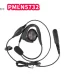 Motorola-MagOne Earset with Boom Microphone and Inline PTT,