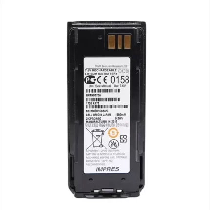 Motorola 1250mAh 7.6V 9.5WH Battery with Explosion Protection