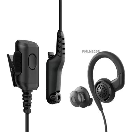 Noise-Canceling Wired Headset for Two-Way Radio
