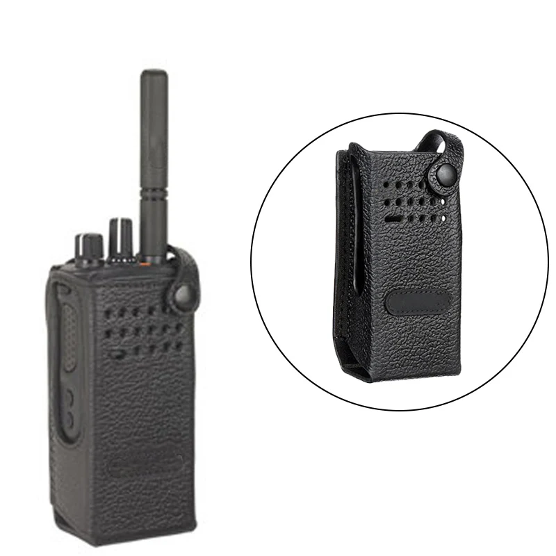 PMLN5839 Walkie Talkie Hard Leather Carry Case for Motorola XPR7000