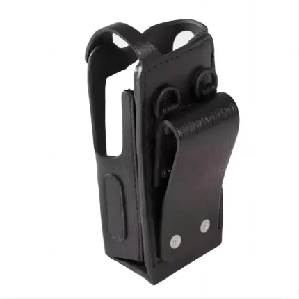 Portable Walkie-talkie Hard Leather Carry Case