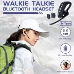 Walkie Talkie Wireless Earphone, Bluetooth Headset